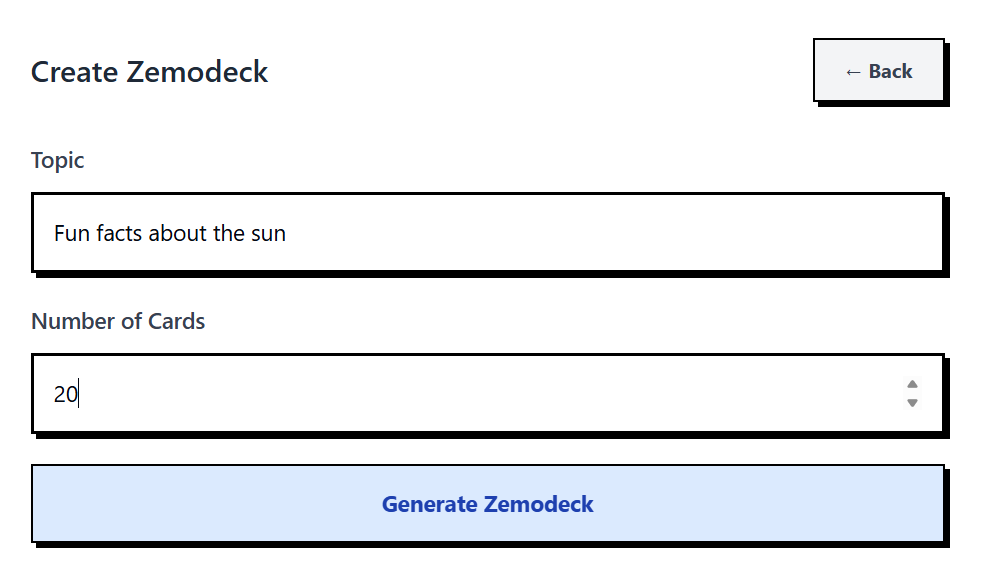 Zemodeck Creator